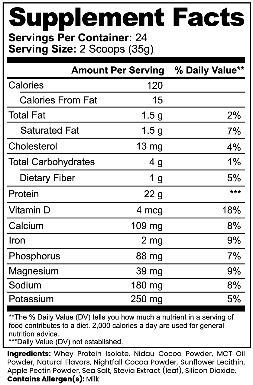 HELLFIRE Whey Protein Isolate (Chocolate)