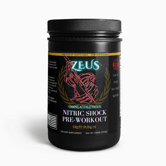 ZEUS Pre-Workout Powder (Fruit Punch)