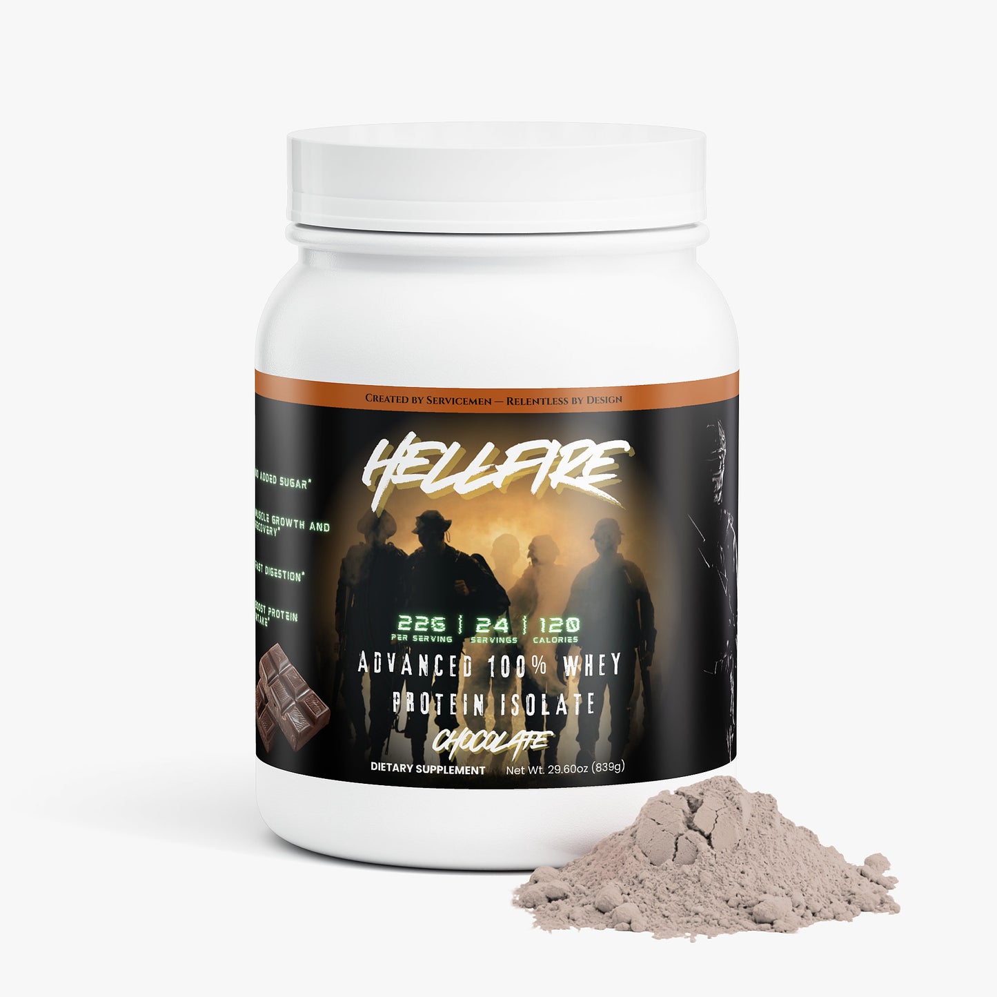 HELLFIRE Whey Protein Isolate (Chocolate)