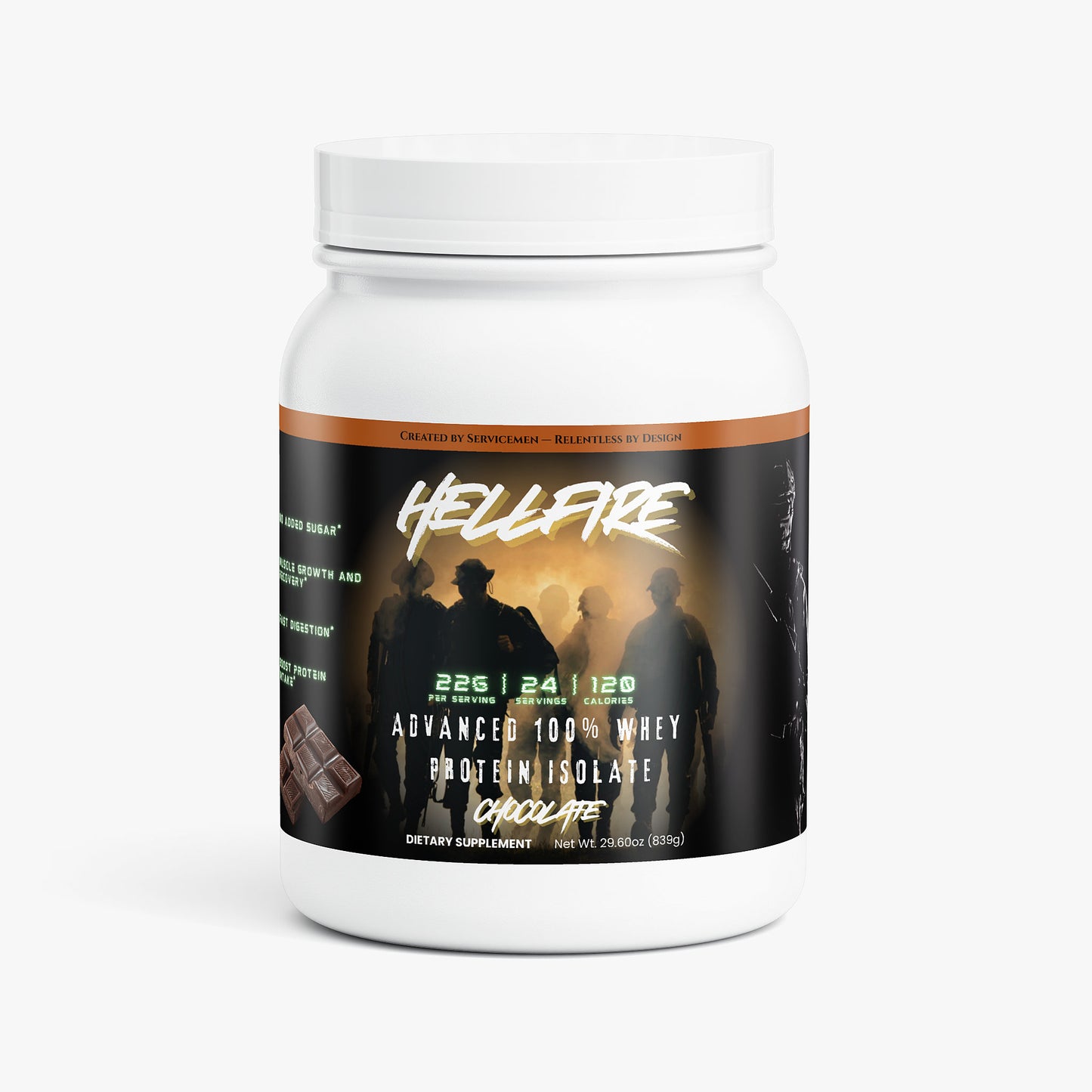 HELLFIRE Whey Protein Isolate (Chocolate)