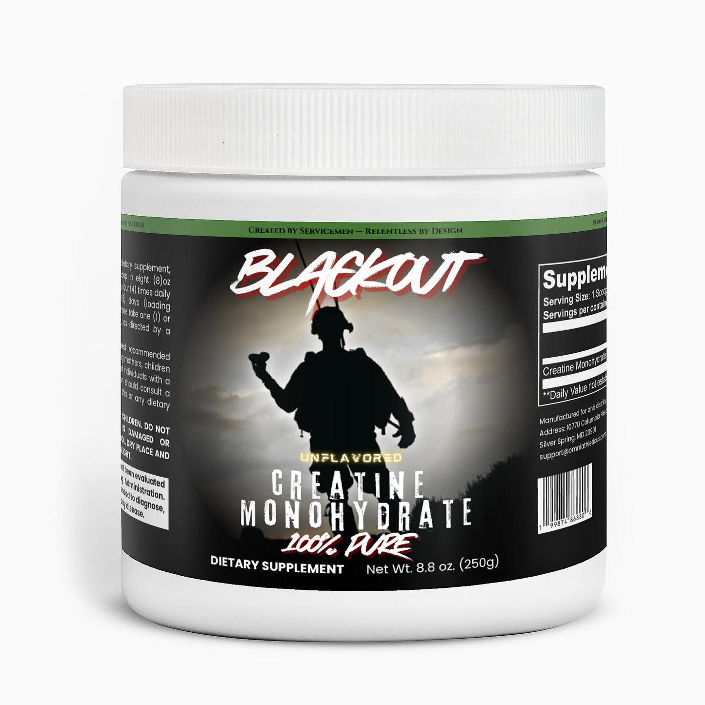 BLACKOUT Creatine Monohydrate