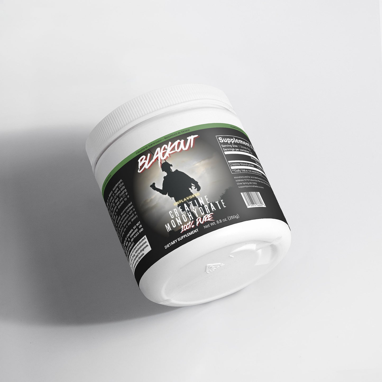 BLACKOUT Creatine Monohydrate