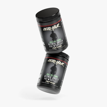 ZERO HOUR Pre-Workout Powder (Fruit Punch)
